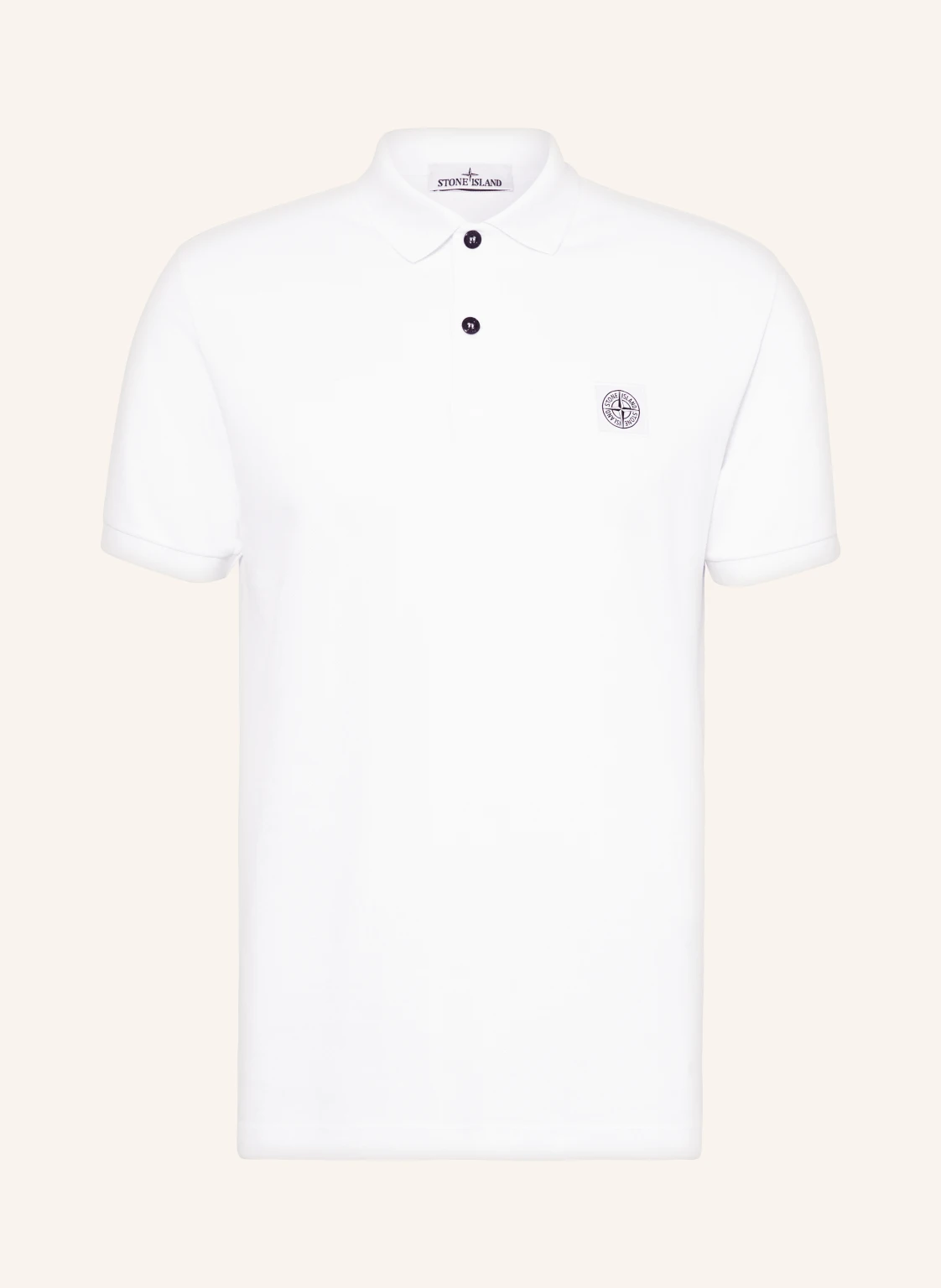 STONE ISLAND Piqué-Poloshirt Regular Fit