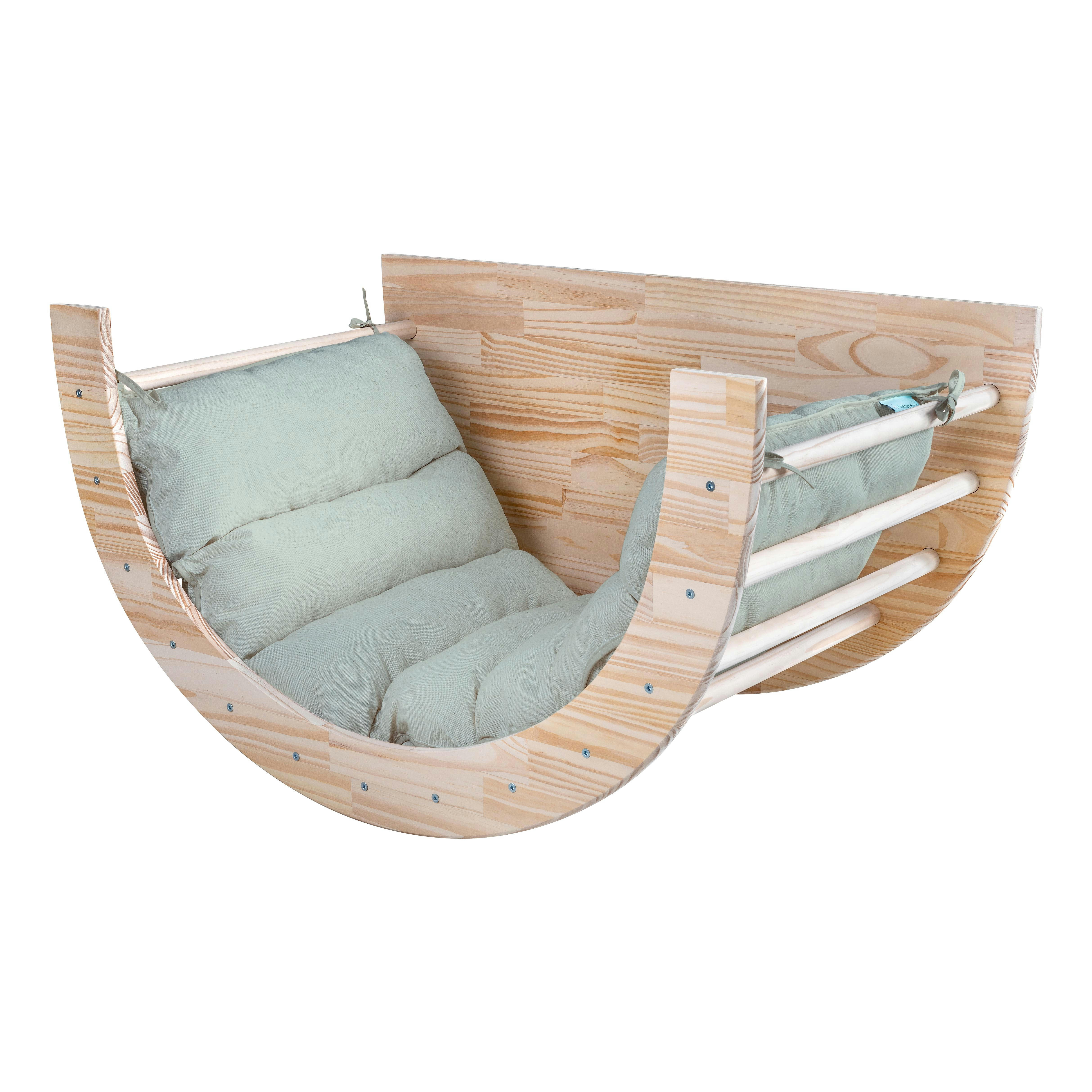 FIT ARCH - Matelas en lin pour Arc évolutif aigue-marine