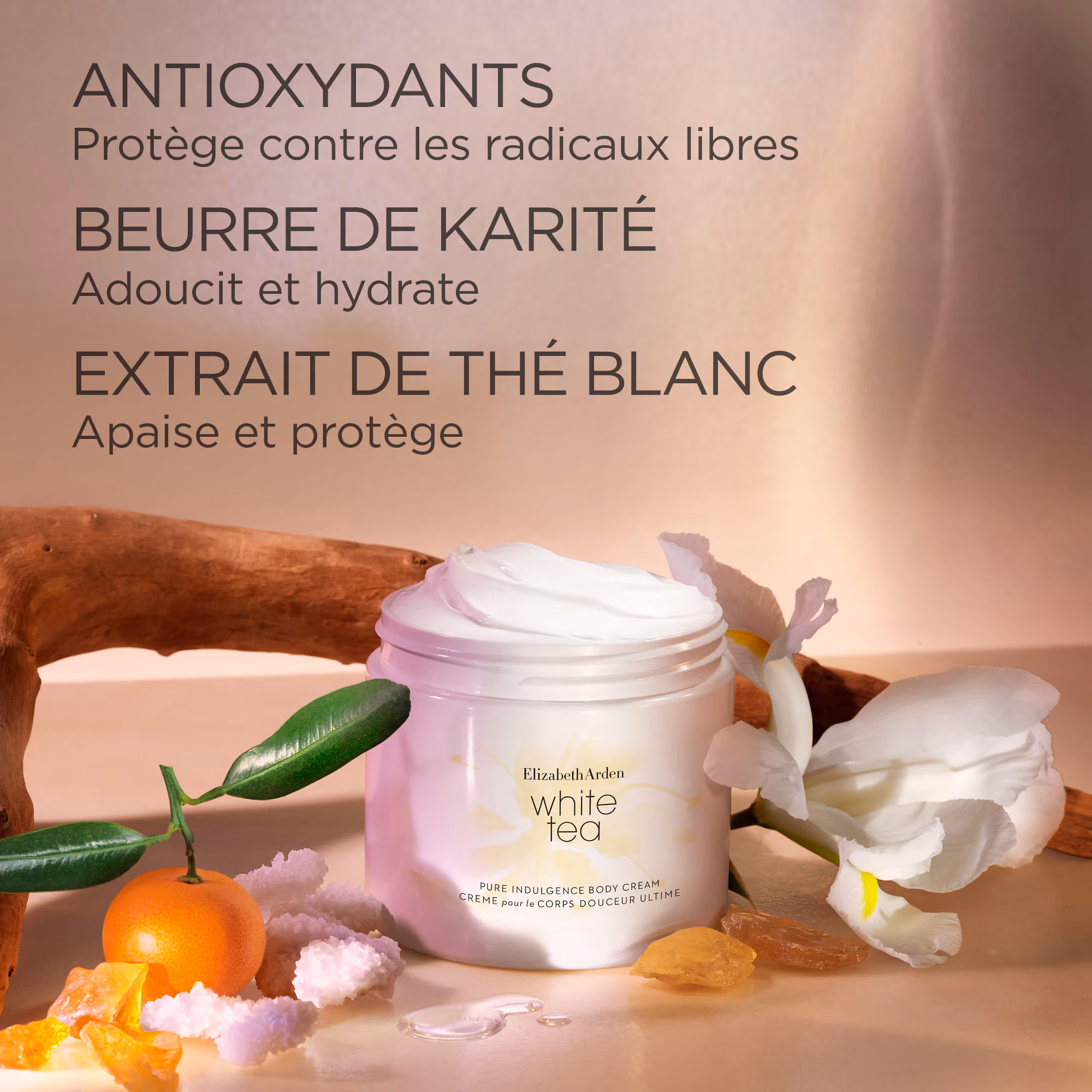 WHITE TEACrème pour le corps douceur ultime