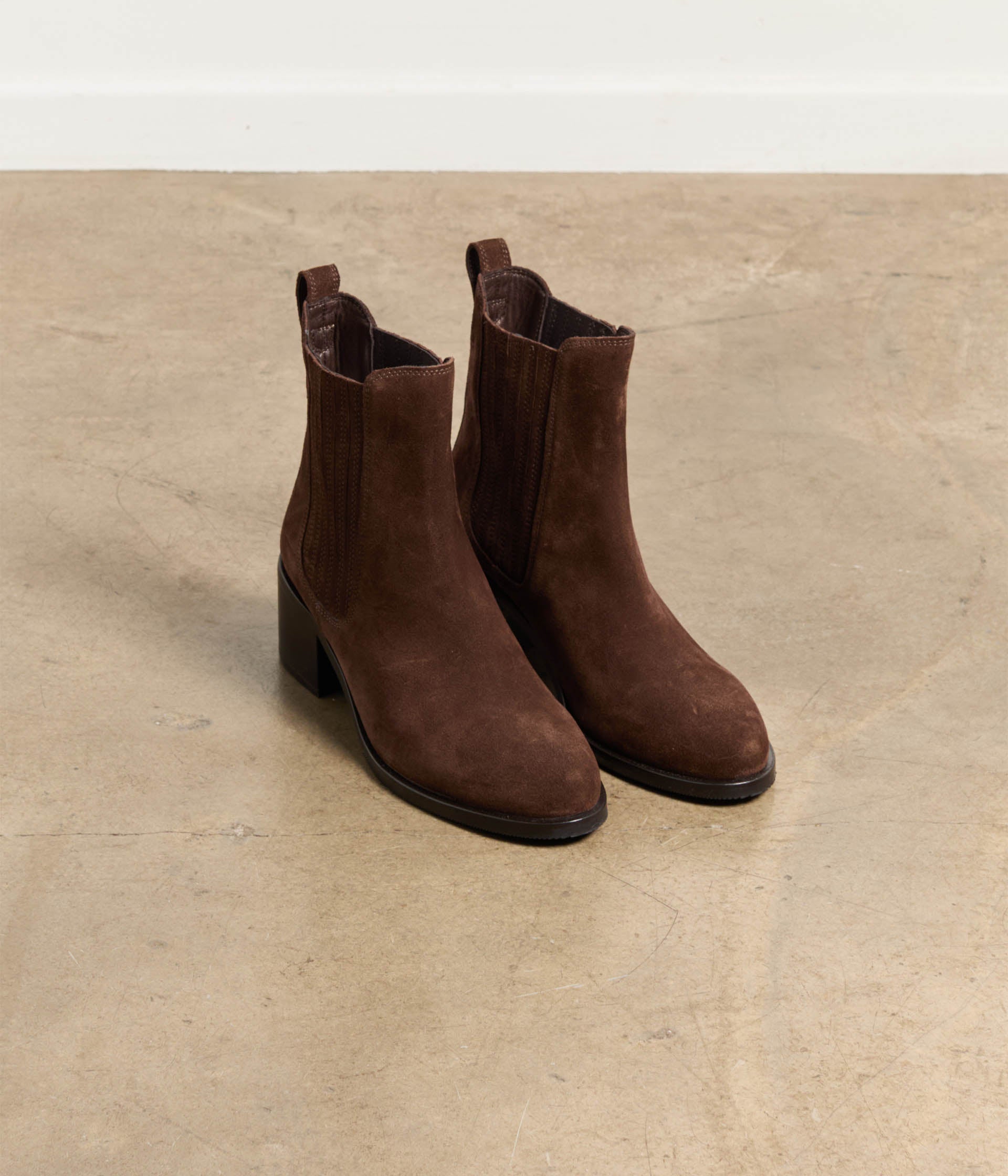 Chelsea boots chocolat Barney