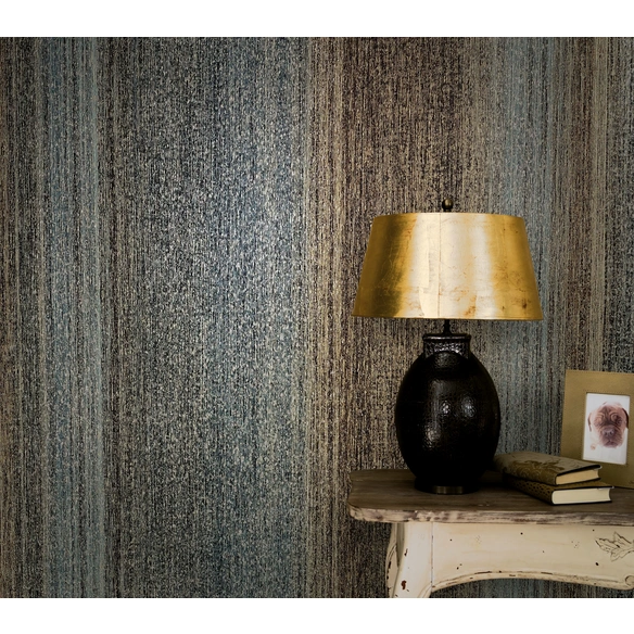 Vliestapete »Vintage Deluxe«, Streifen, goldfarben/anthrazit