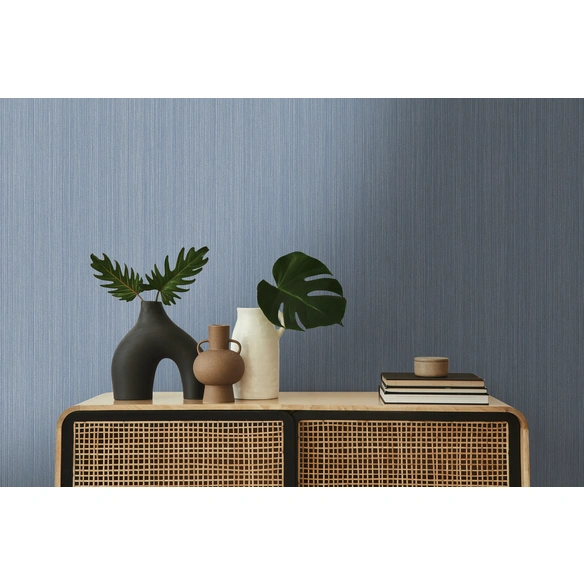 Vliestapete, BxL: 53 x 1005 cm, blau