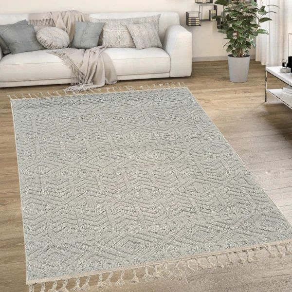 Dywan kremowy boucle Milano 031idealny dopokoju salonu 180x260