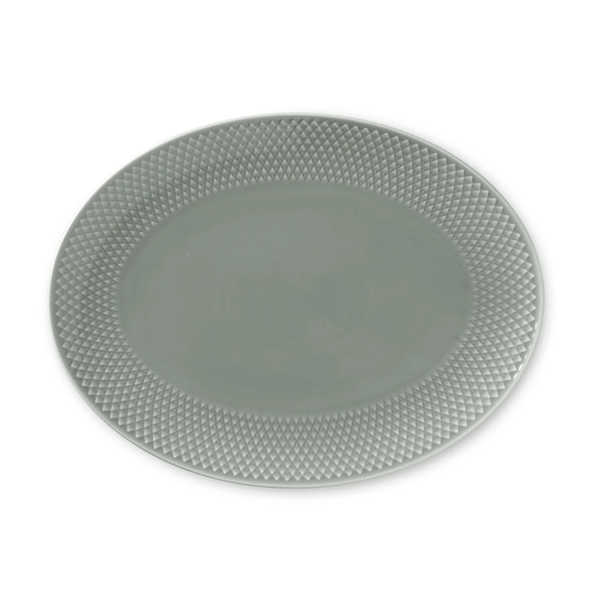 Lyngby Porcelæn - Rhombe Servierplatte