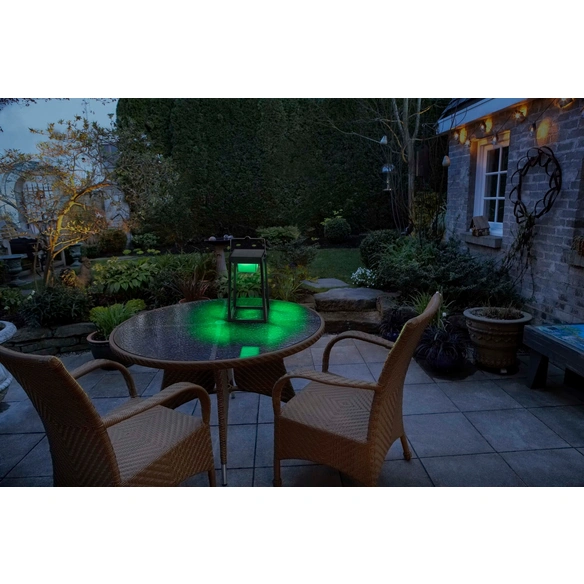 Solar-Außenleuchte »Smart  Solar Table Frame Multicolor«, Schwarz, 3000 K, 200lm