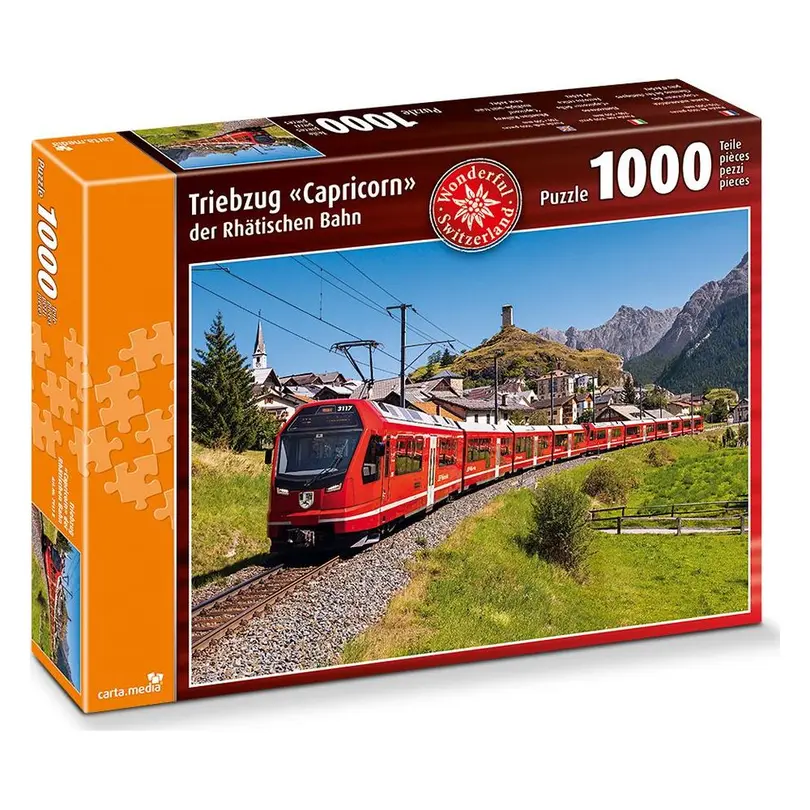 Puzzle 1000er-Set Triebzug Capricorn
