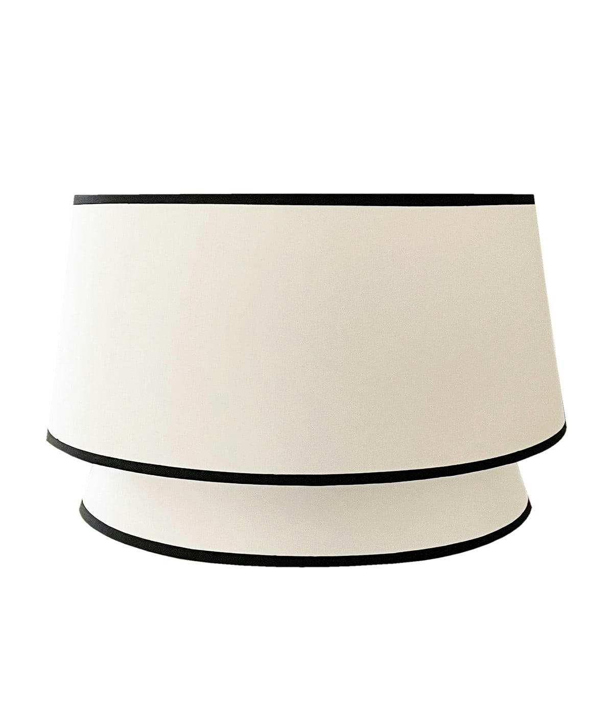 LAMPADAIRE - Abat-jour Cleo Blanc D: 40 x H: 27