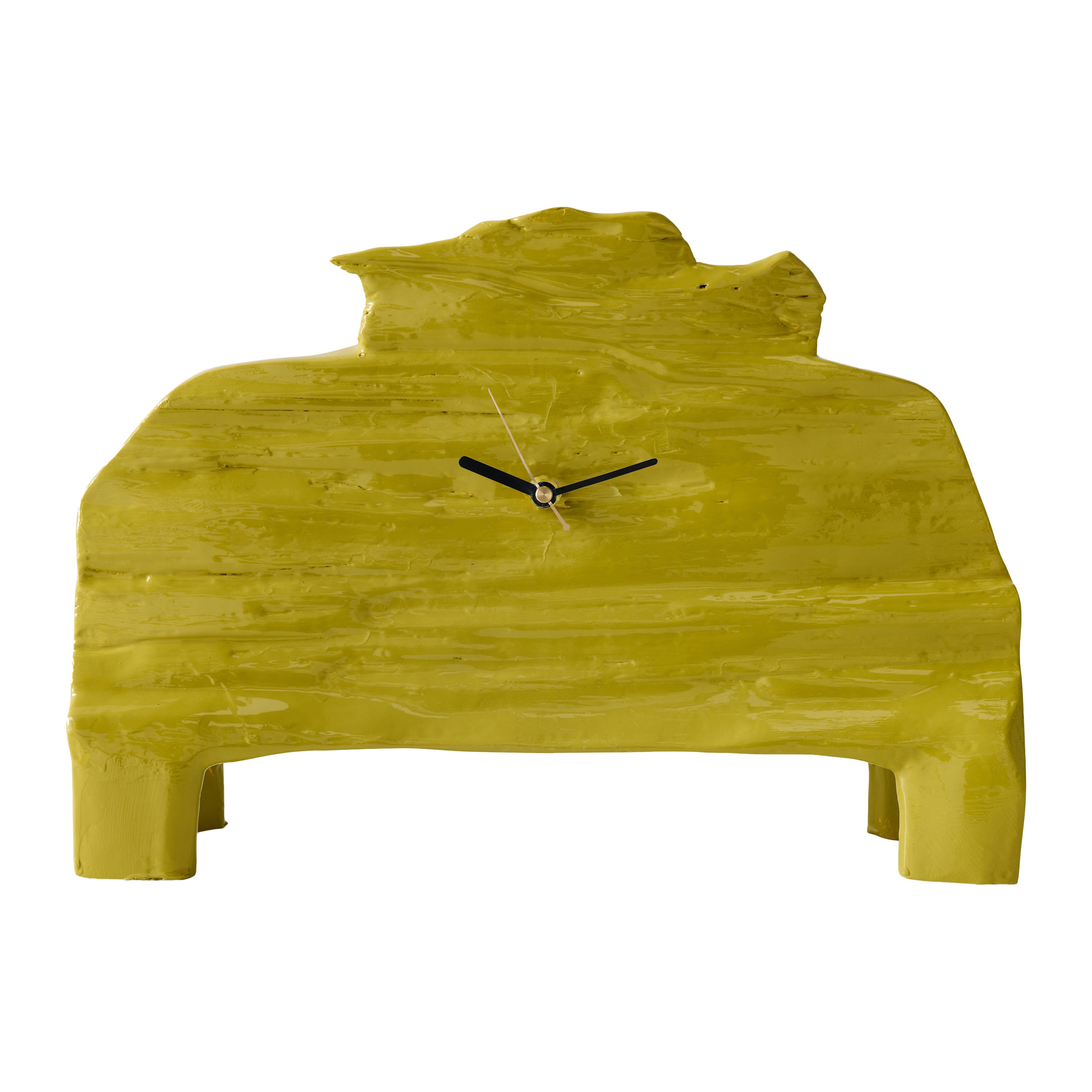 HKliving Teun Zwets Mantle Klok - Khaki