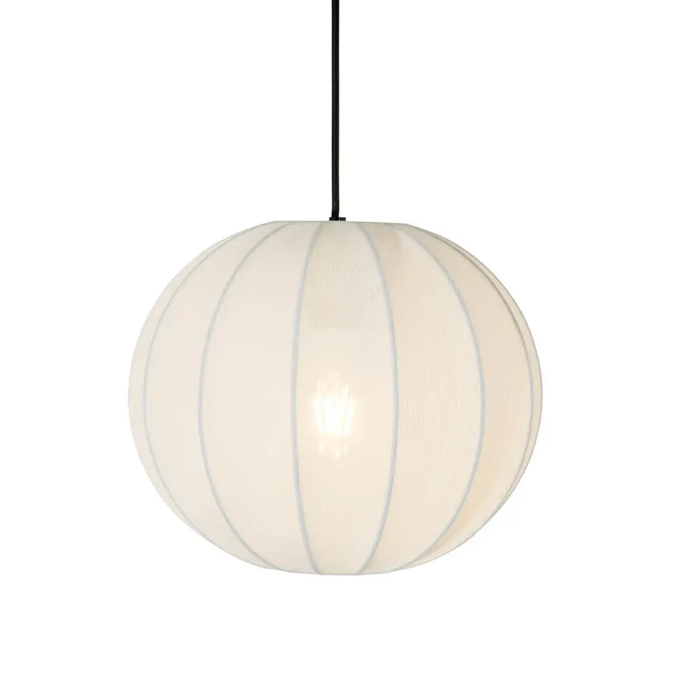 Qazqa hanglamp plu wit e27