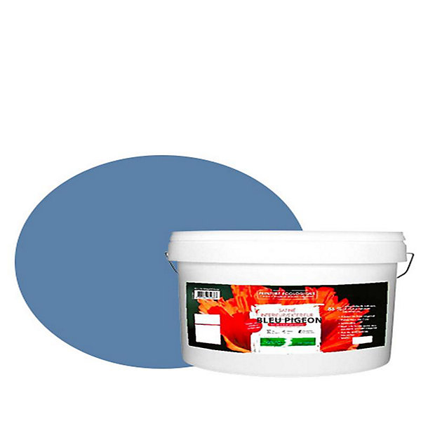 Bleu Pigeon Peinture interieur exterieur aspect satin Natura - Bleu Pigeon - 10L