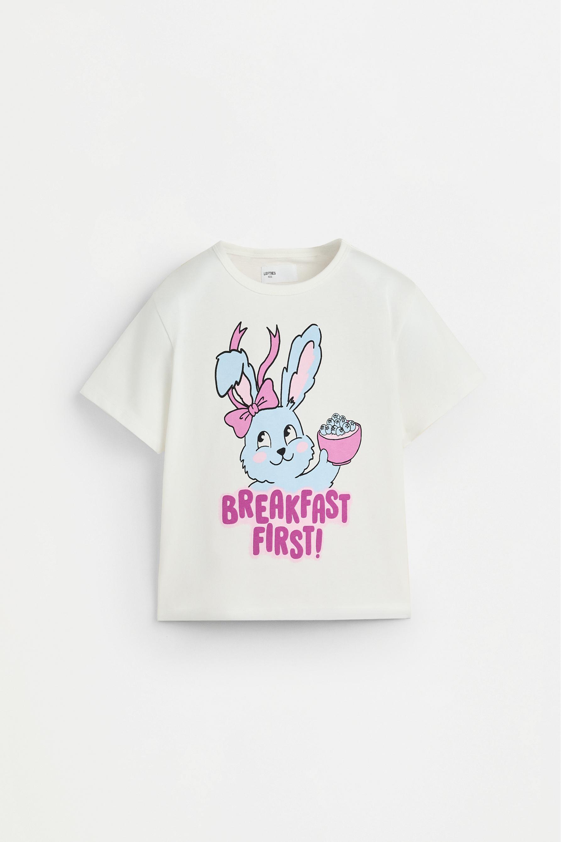 Pijama corto estampado