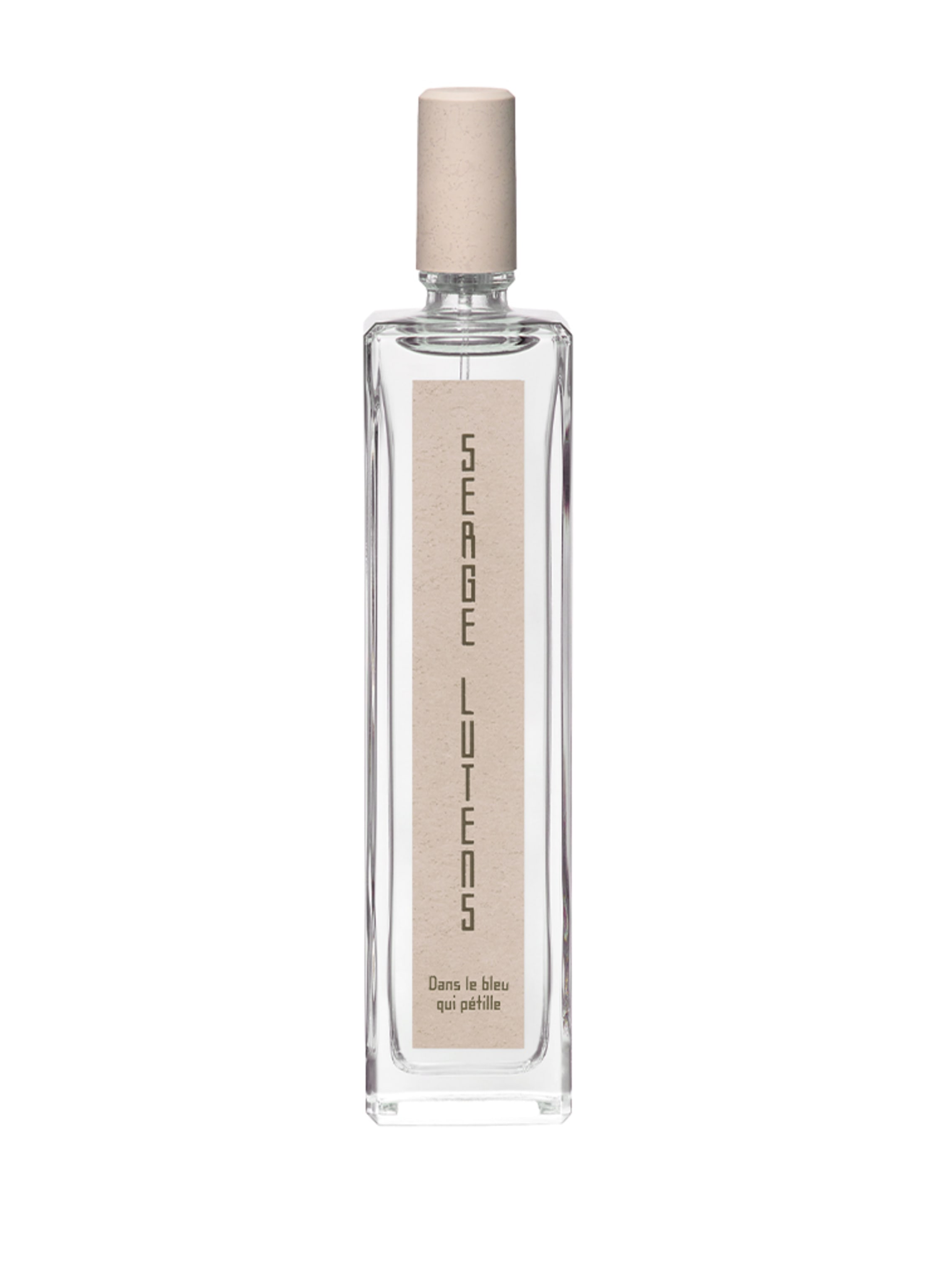 SERGE LUTENS DANS LE BLEU QUI PÉTILLE
