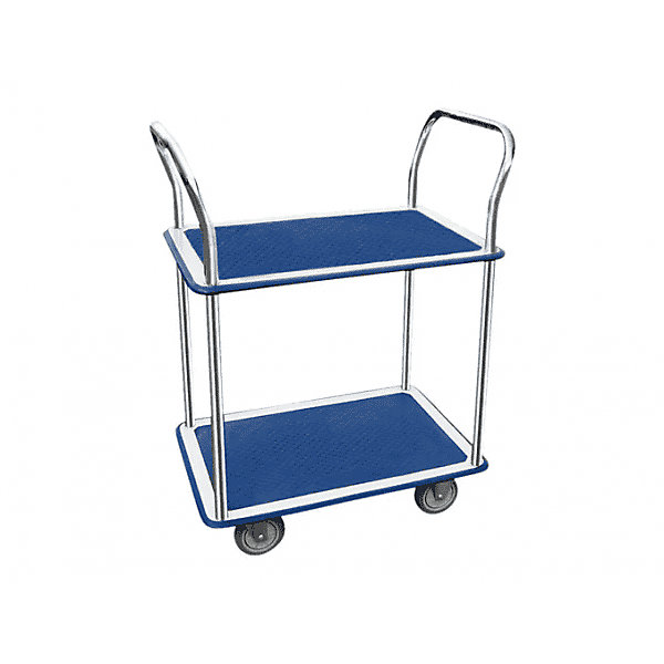 Chariot de Bureau avec 2 plateaux capacité 250 kg