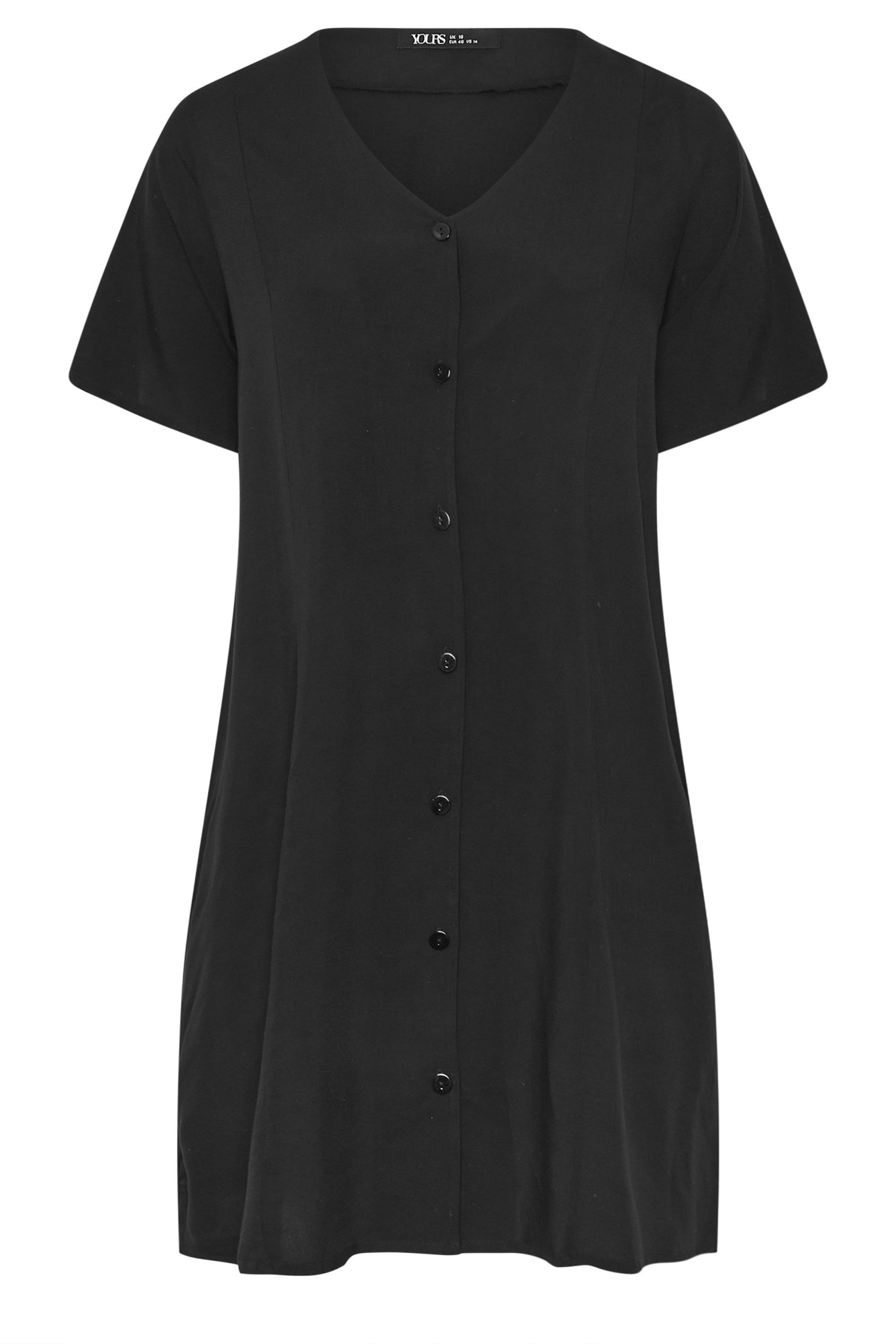 Yours Button Through Tunic Dress