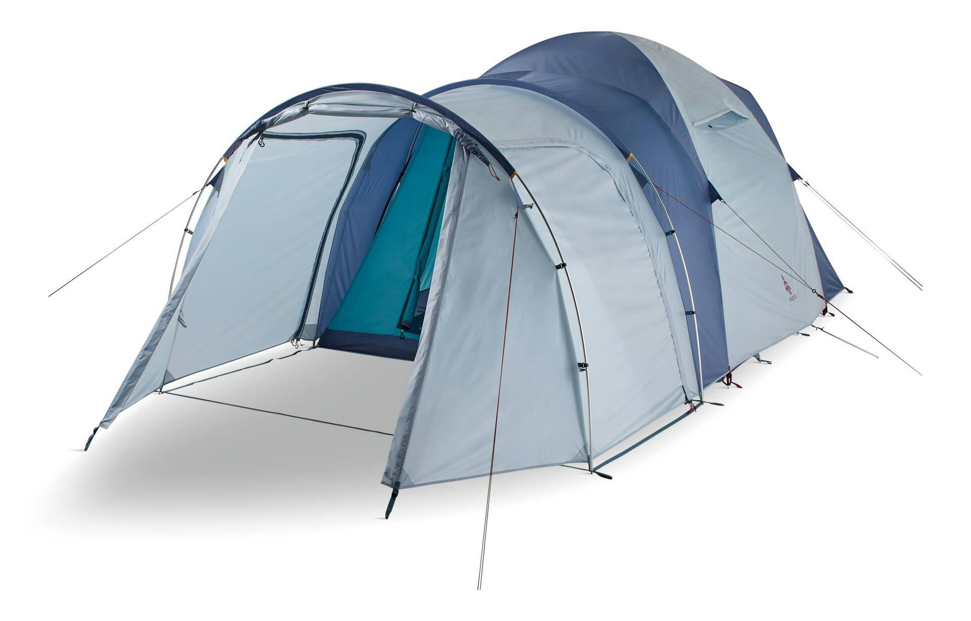 Woods Vardo 6-Person Camping Tent, Blue