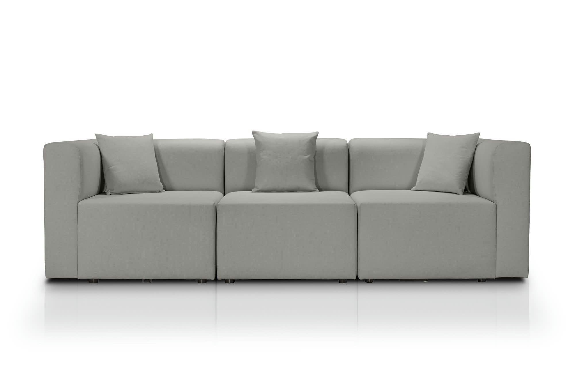 CENTAURI - Canapé modulable 3 places  en tissu