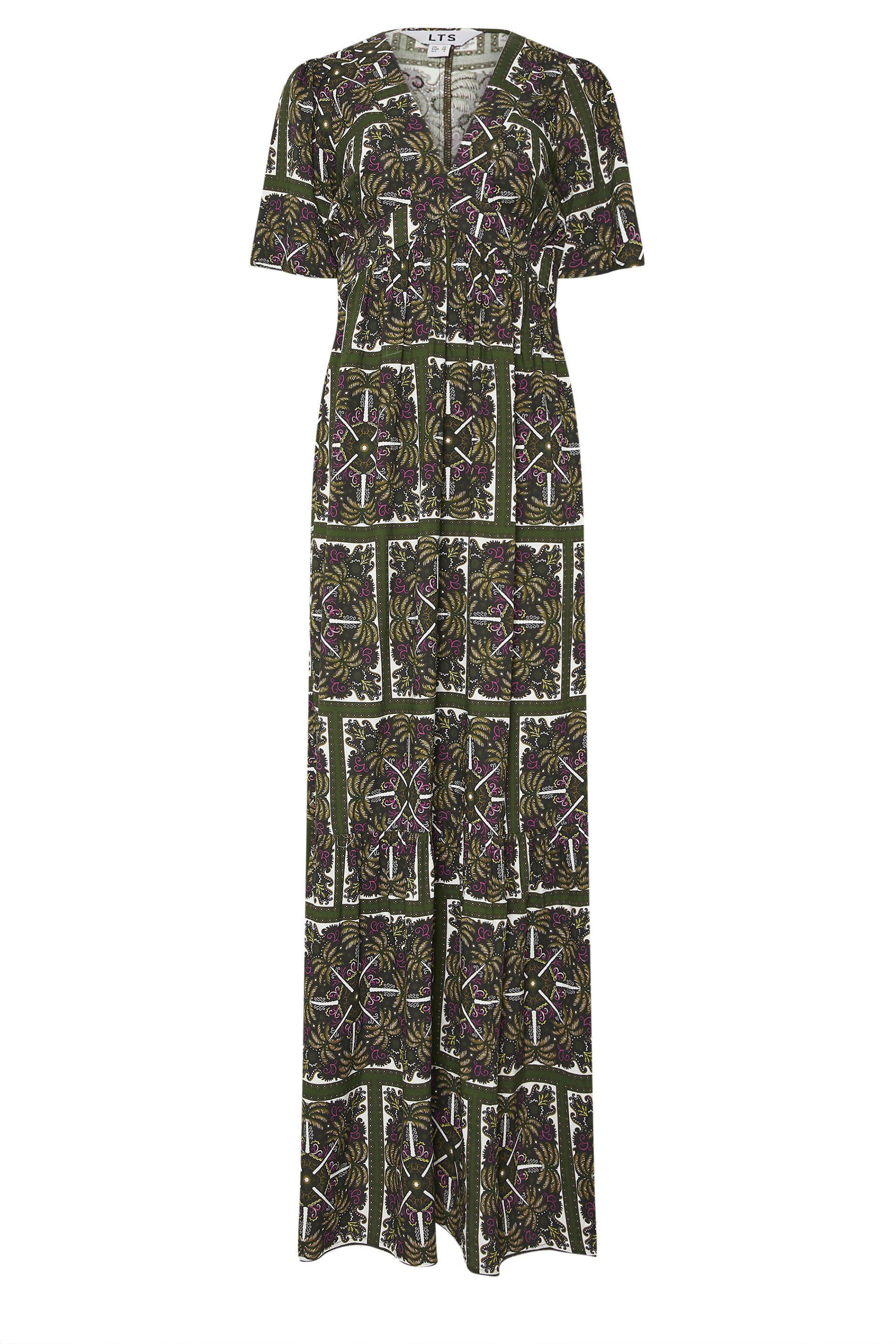 Long Tall Sally Tall Tile Print Maxi Dress