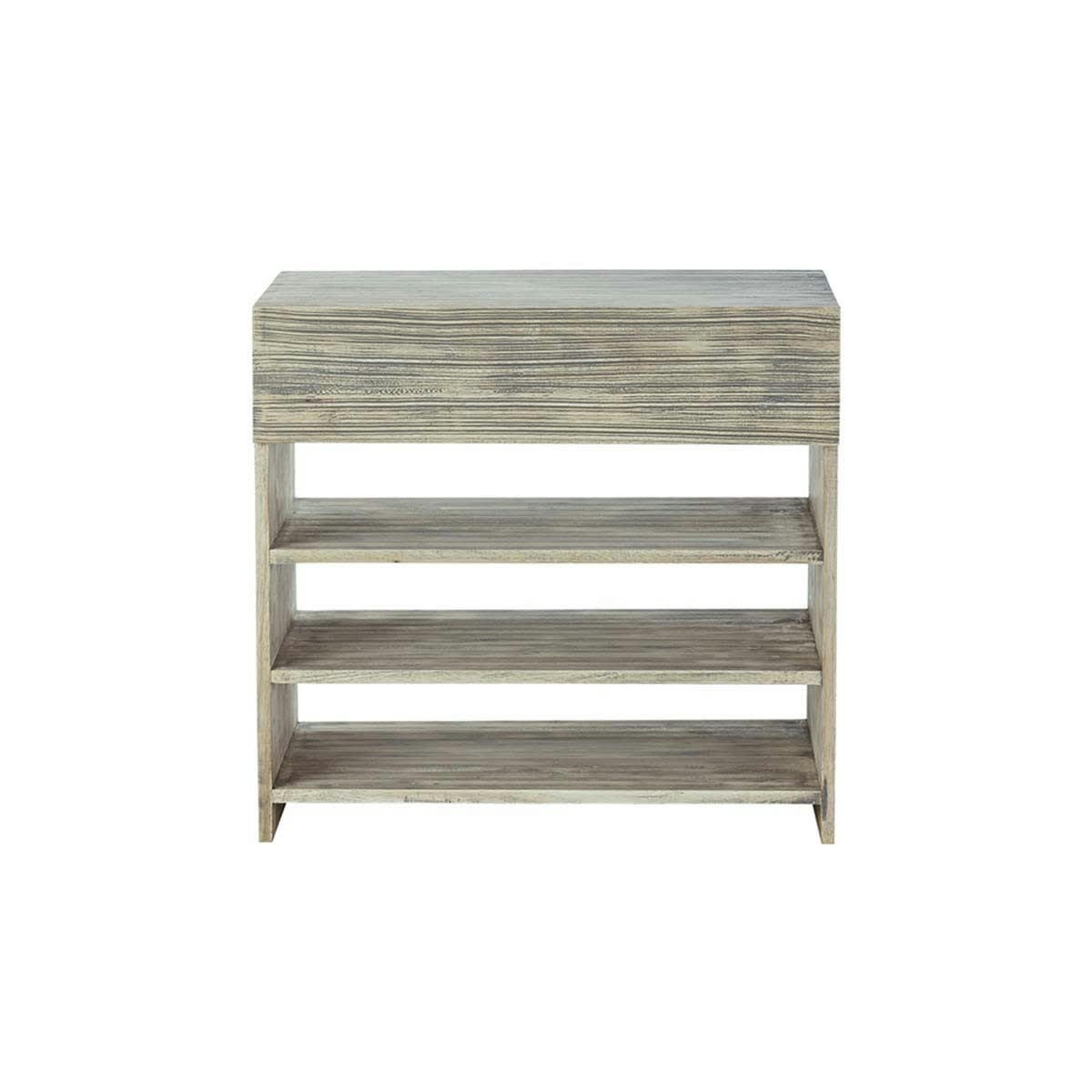 BONDI - Meuble sous vasque en hévéa massif 80 cm