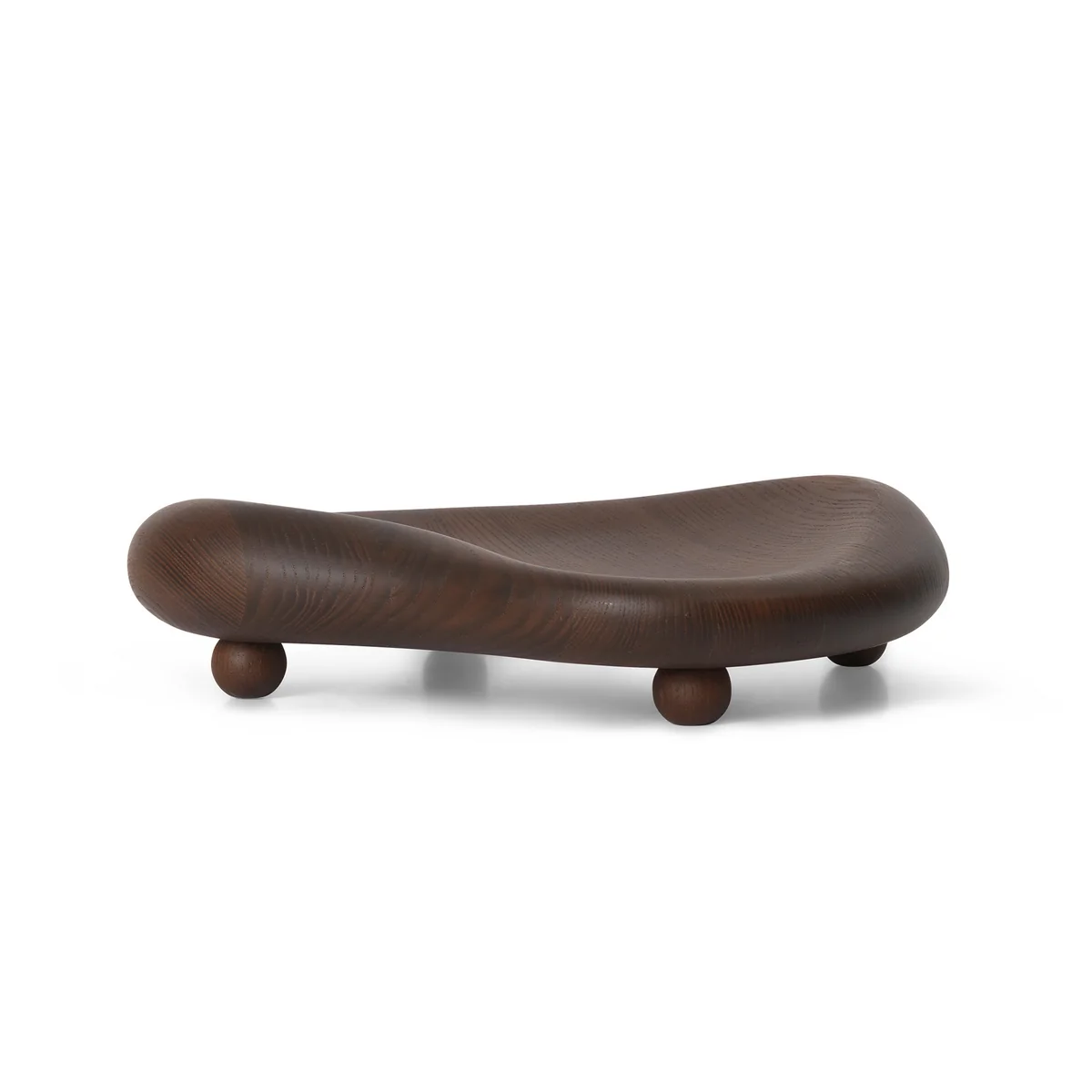 Ferm Living - Cairn Centrepiece, dunkelbraun