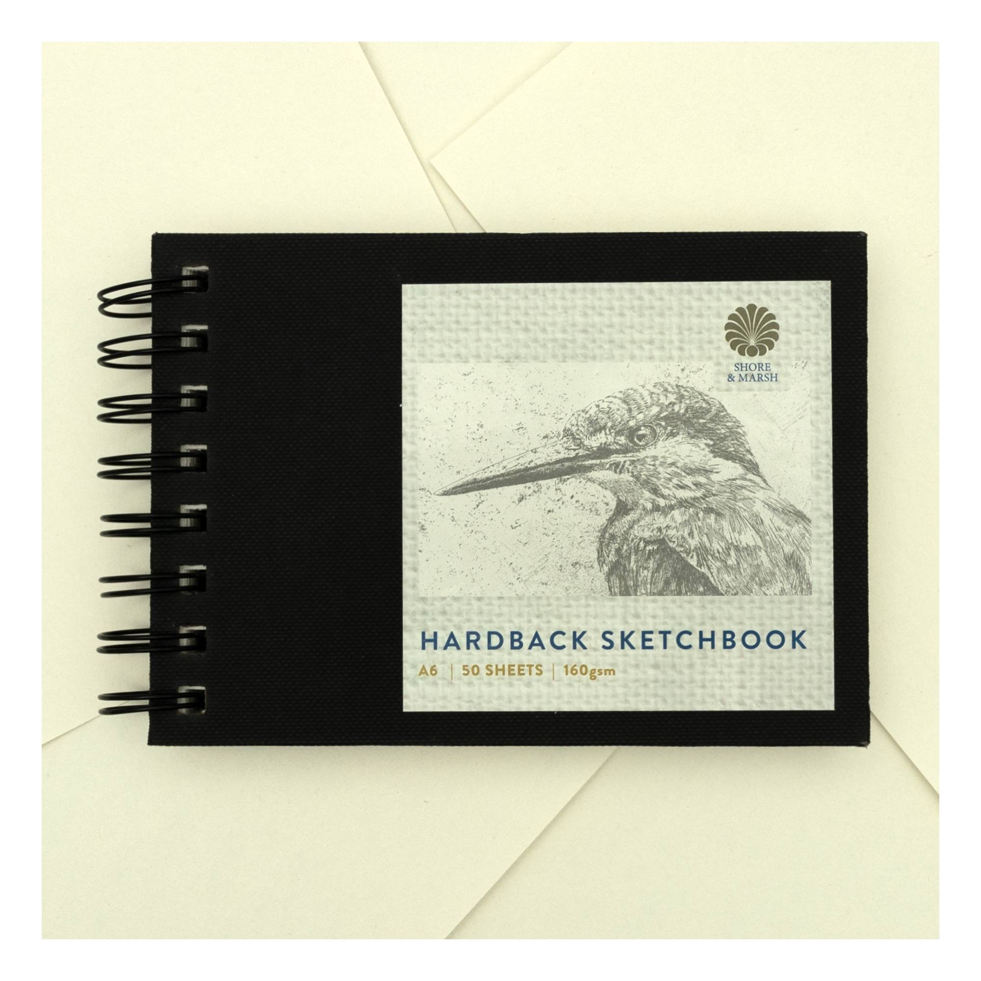 Shore & Marsh Landscape Hardback Sketchbook A6 50 Sheets