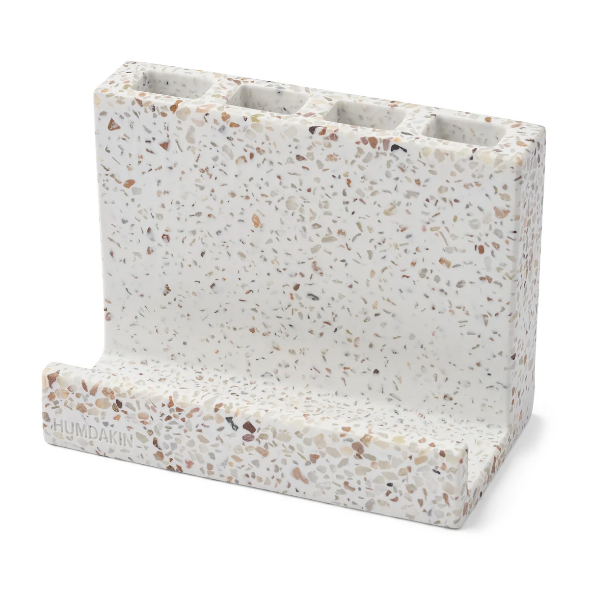 Humdakin - Terrazzo Aufbewahrung, rot / beige