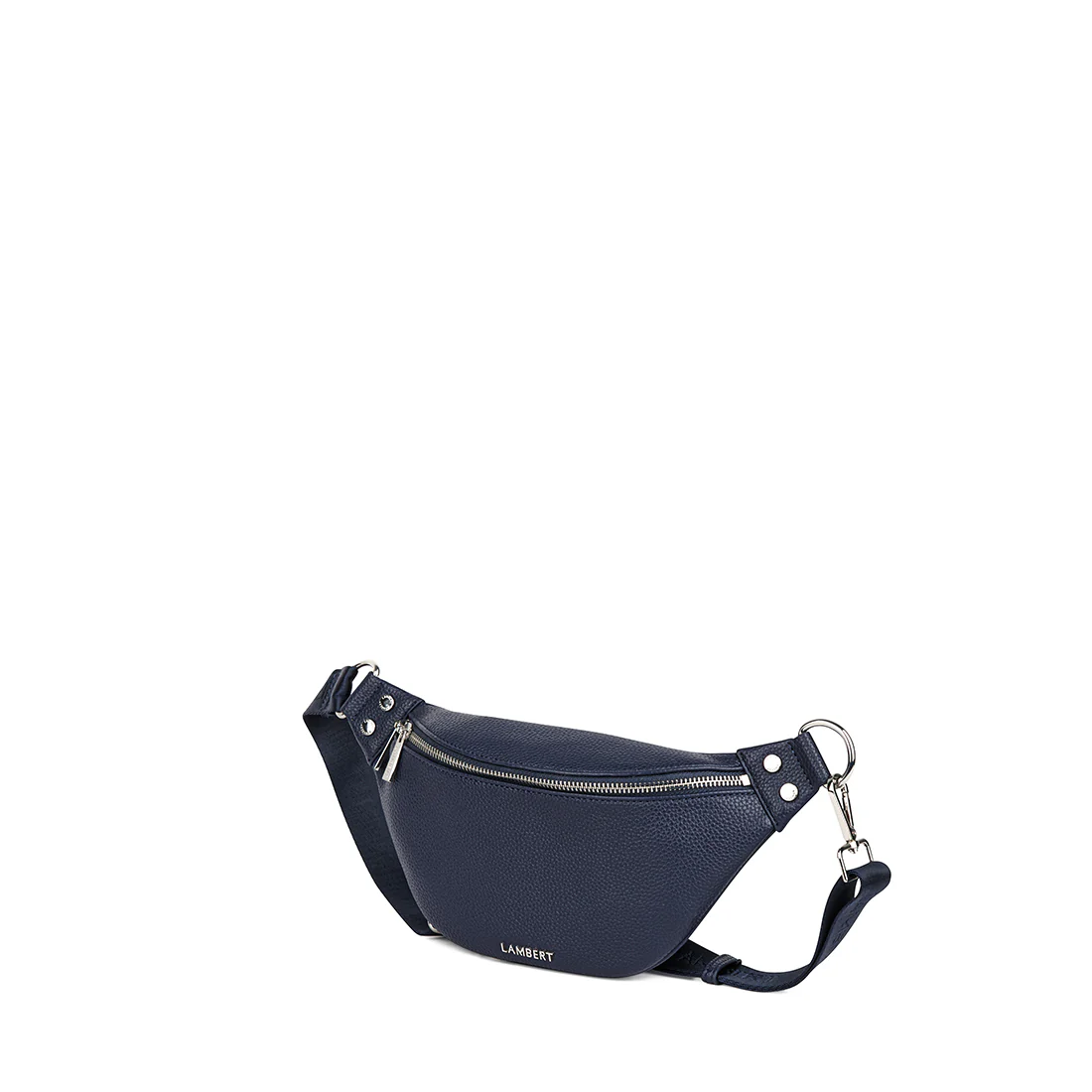 The Sarah - Marine Vegan Leather Belt Bag