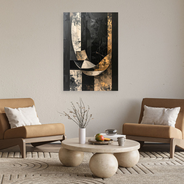 Obraz nowoczesny do salonu sypialni biura, Abstrakcja geometryczna 20x30
