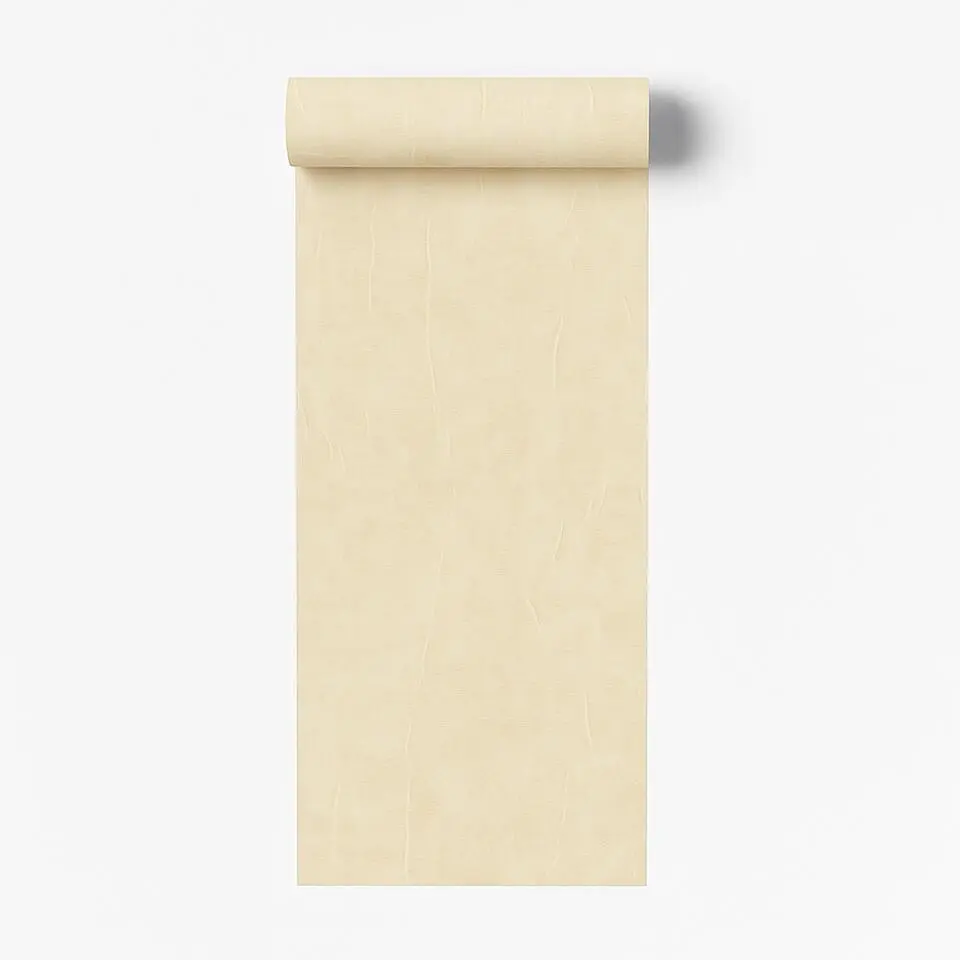 Dutch Wallcoverings Vliesbeh. Renaissance watermarked fabric - beige - 10mx53cm