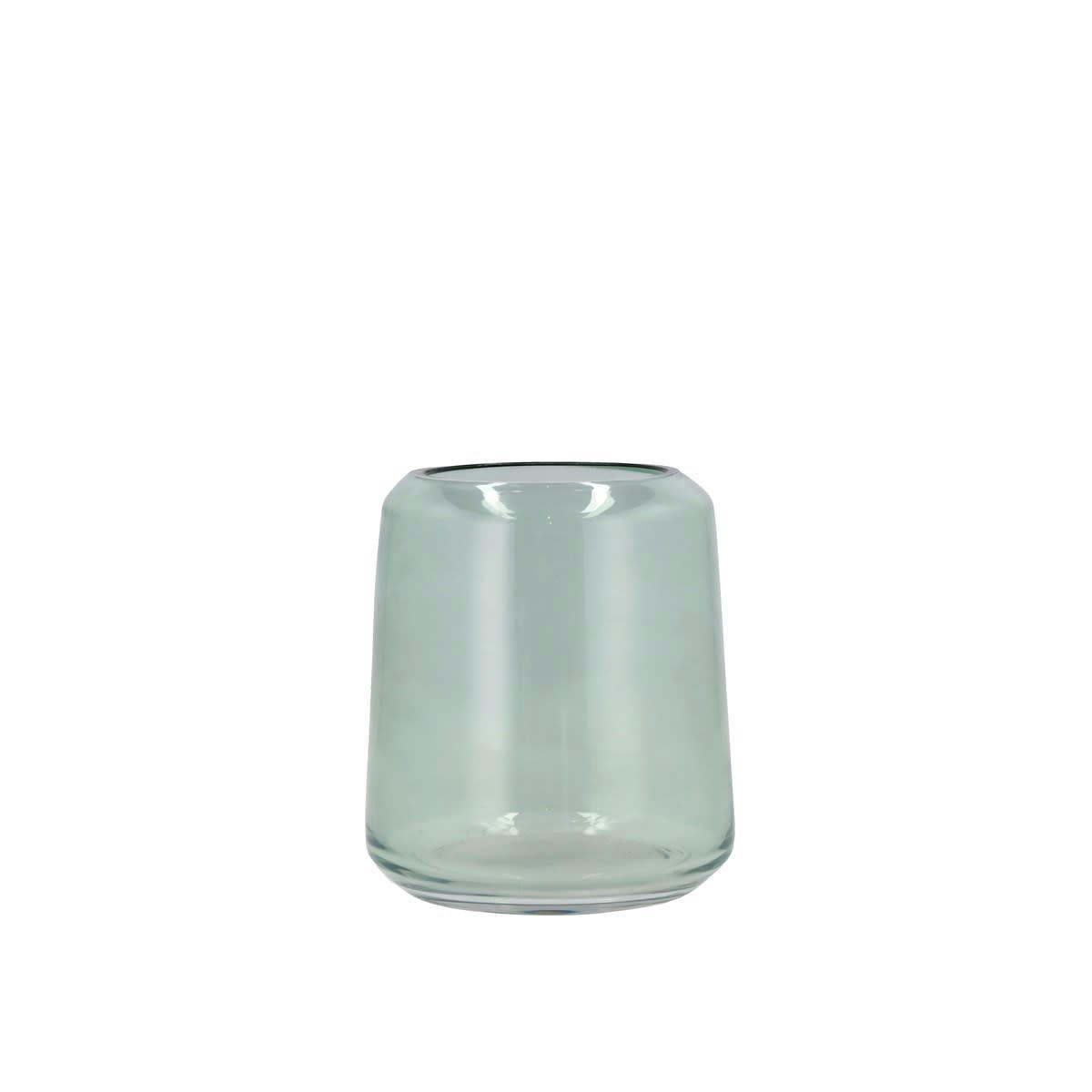 VINTAGE - Gobelet brosse Ã  dents en Verre Vert foncÃ©