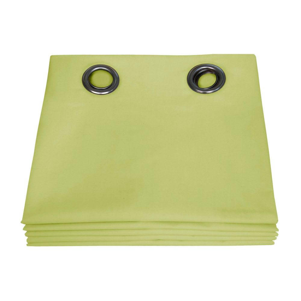 - Rideau occultant total vert 135 x 250