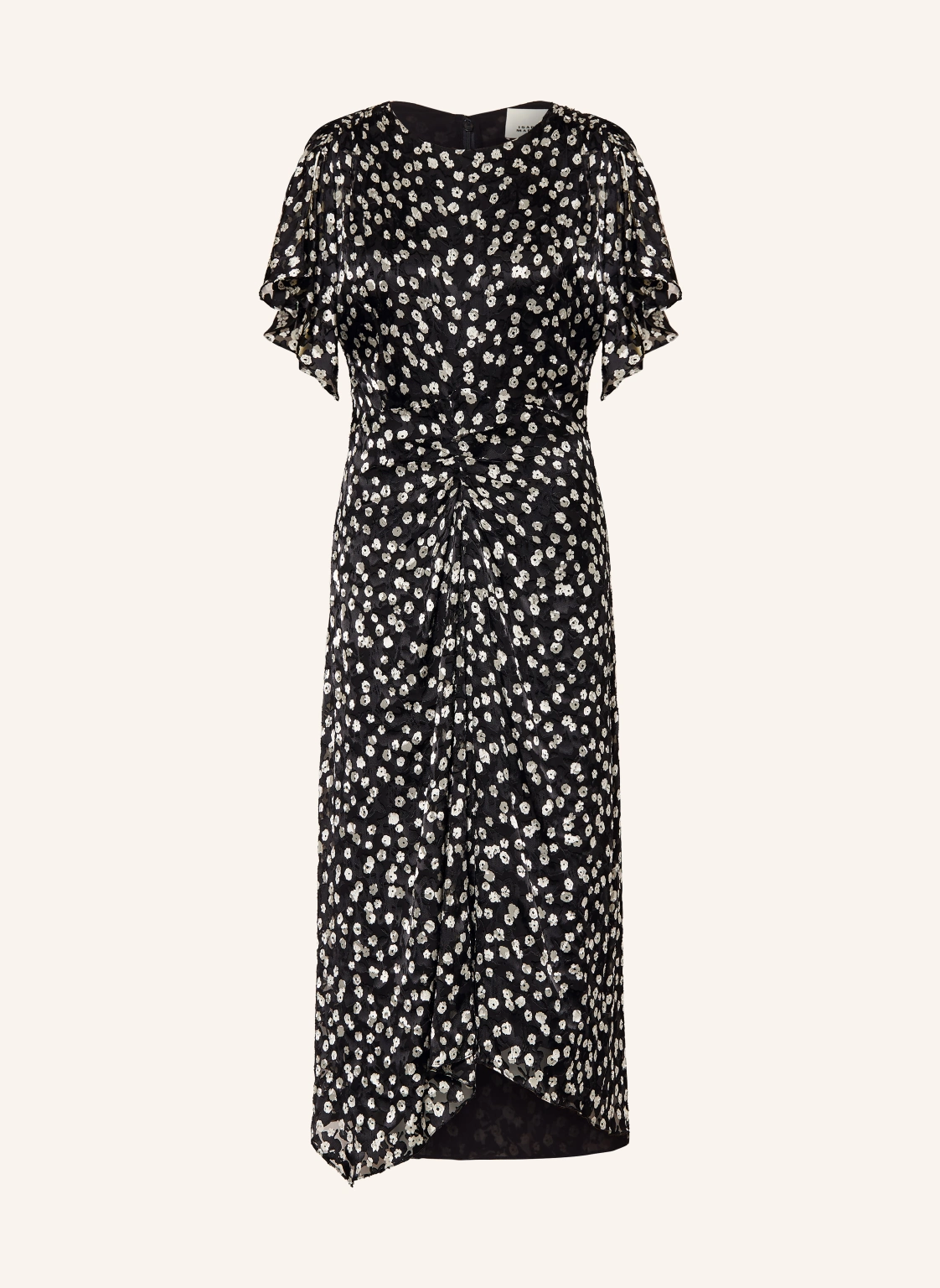 ISABEL MARANT Jacquard-Kleid HERVA mit Seide