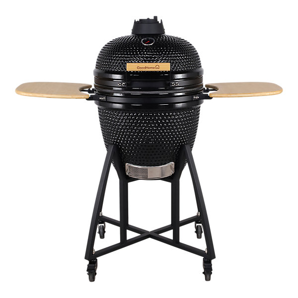 Kamado en céramique GoodHome Sagami ⌀55 cm h.122cm noir