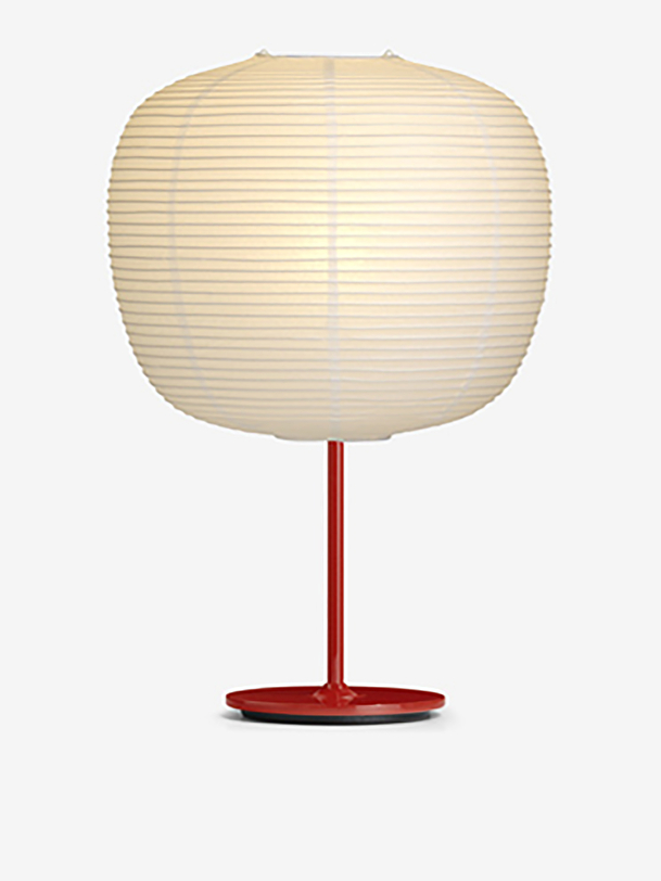 Lampe papier de riz pied rouge - hay rouge