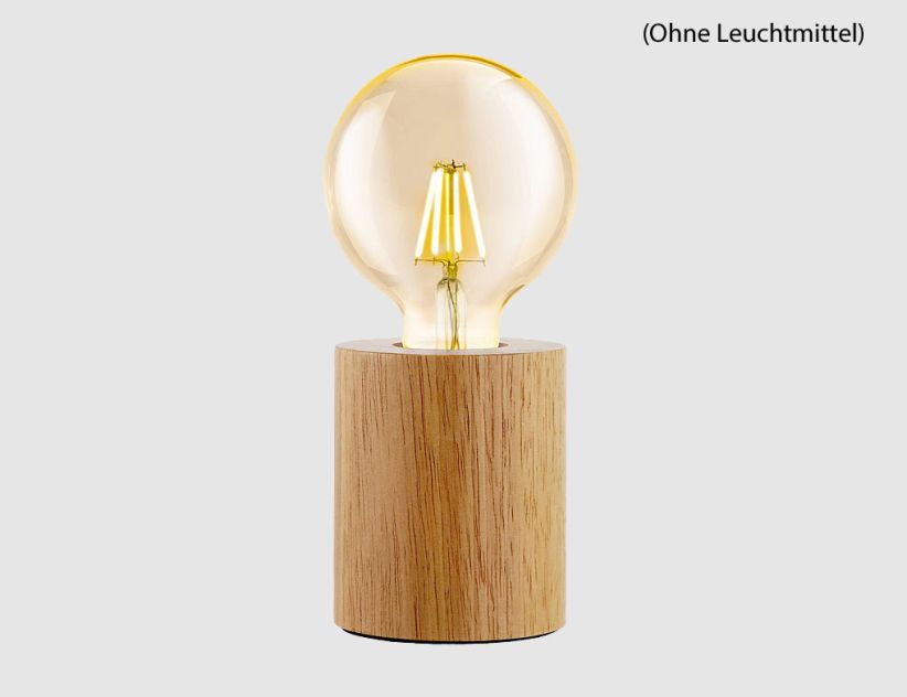 Tischleuchte Holz