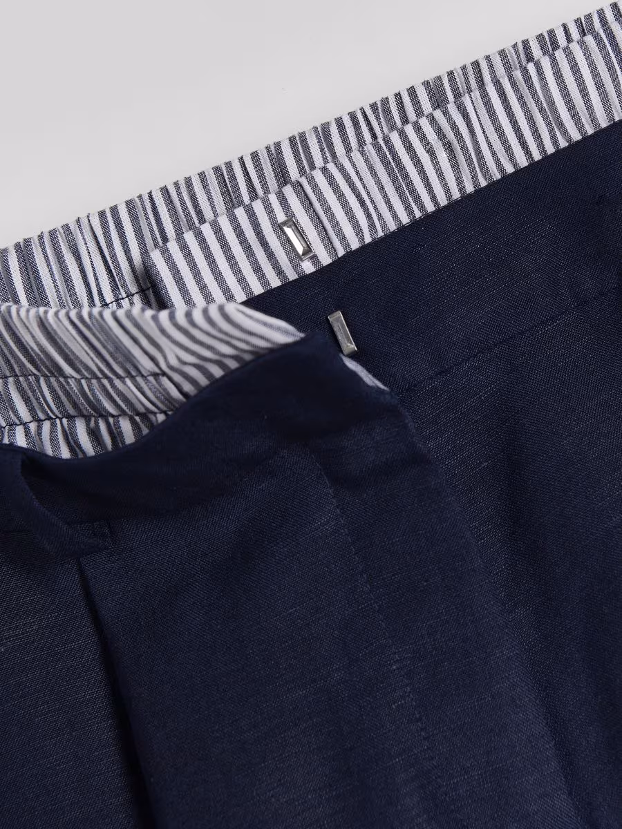 Linen Blend Shorts