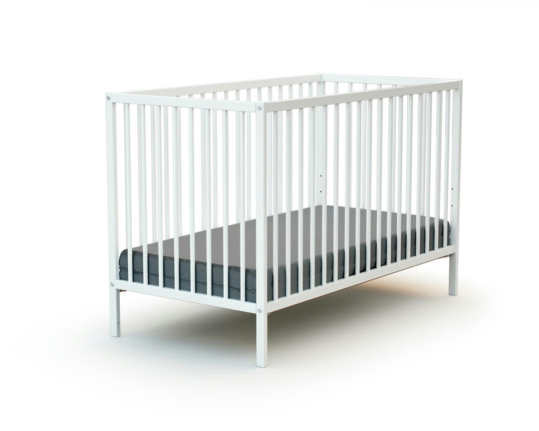- Lit bébé 60x120 blanc