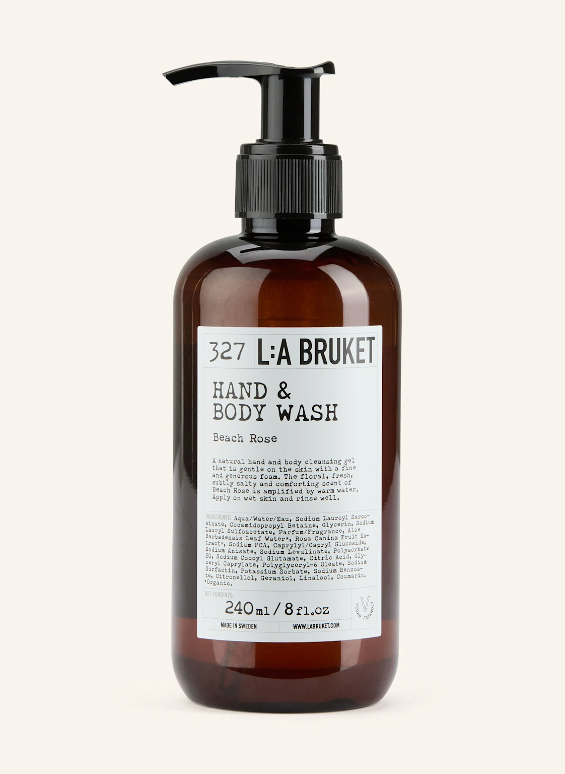 L:A BRUKET Seife 327 BEACH ROSE