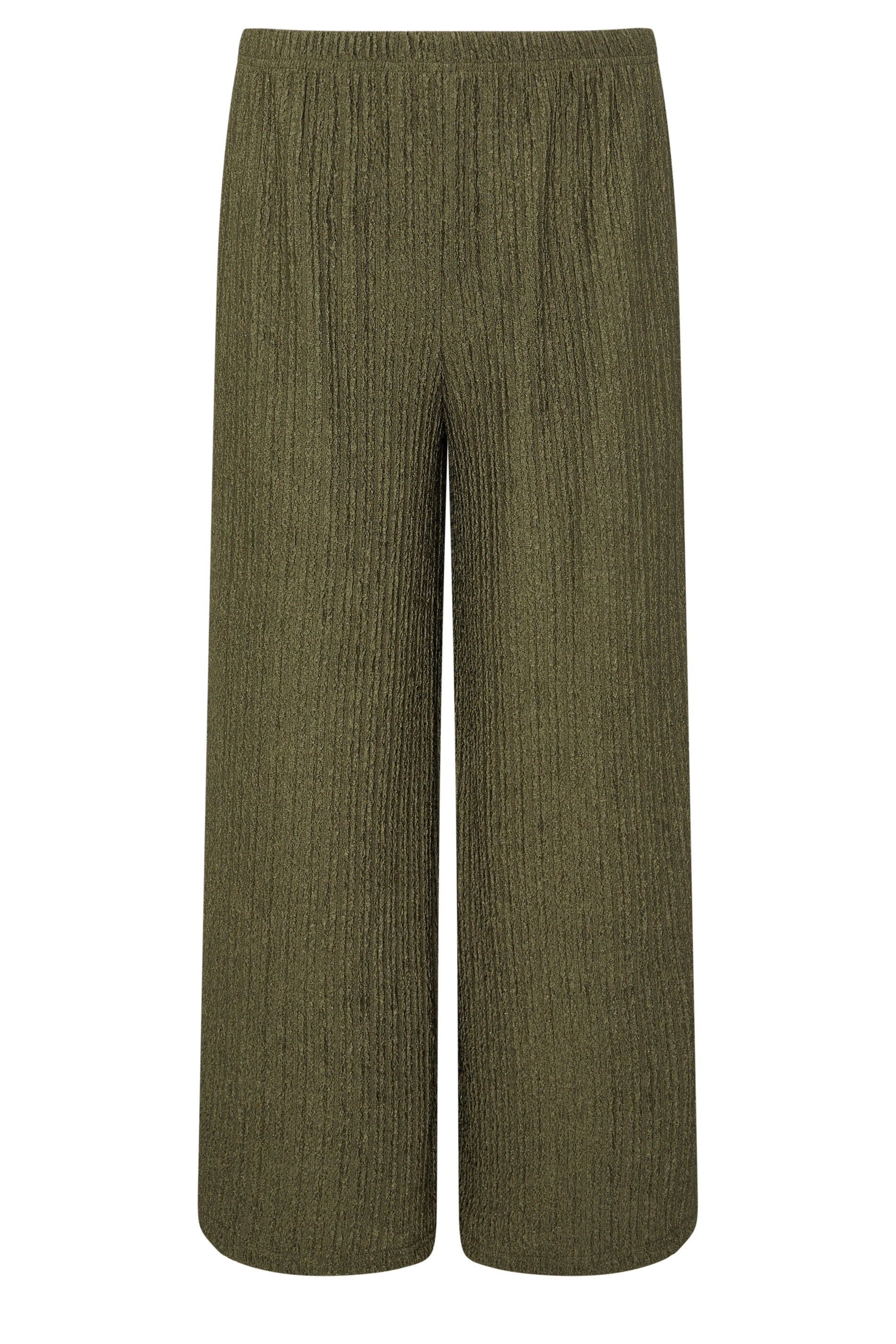 M&Co Wide Leg Cropped Trousers