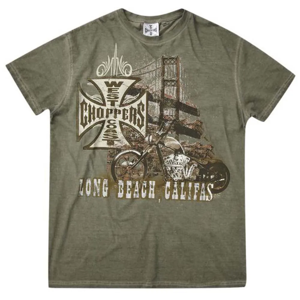 West Coast Choppers Bridge short sleeve T-shirt