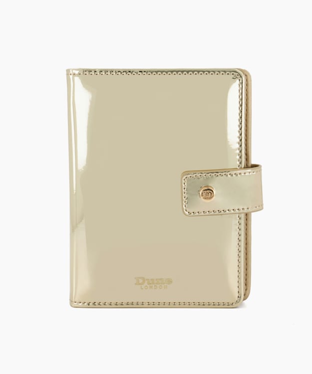 Signings Gold - Metallic A4 Notebook with Built-In Sleeve