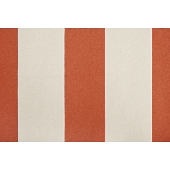 Fallarmmarkise, BxT: 250 x 150 cm, creme/orange gestreift