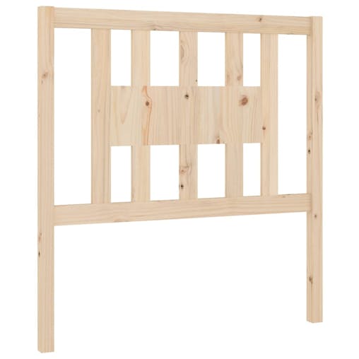 NNEVL Headboard 96x4x100 cm Solid Wood Pine