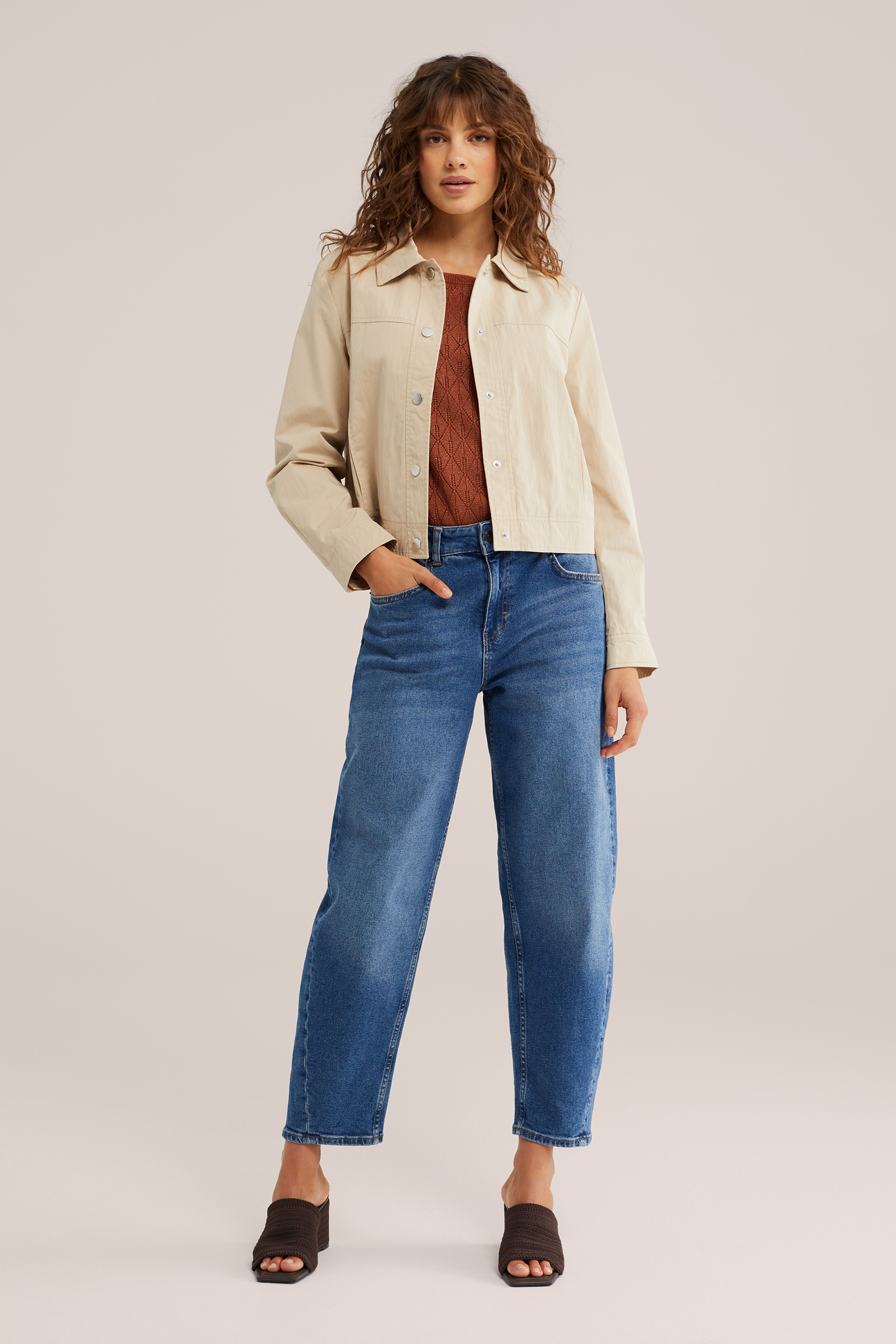 Dames trui met glittergaren