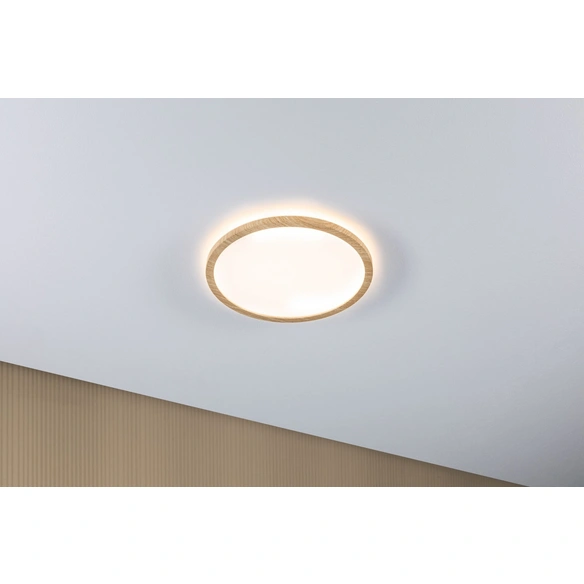 LED-Panel, »Atria Shine«, Ø 29,3 cm, tunable white, eichefarben