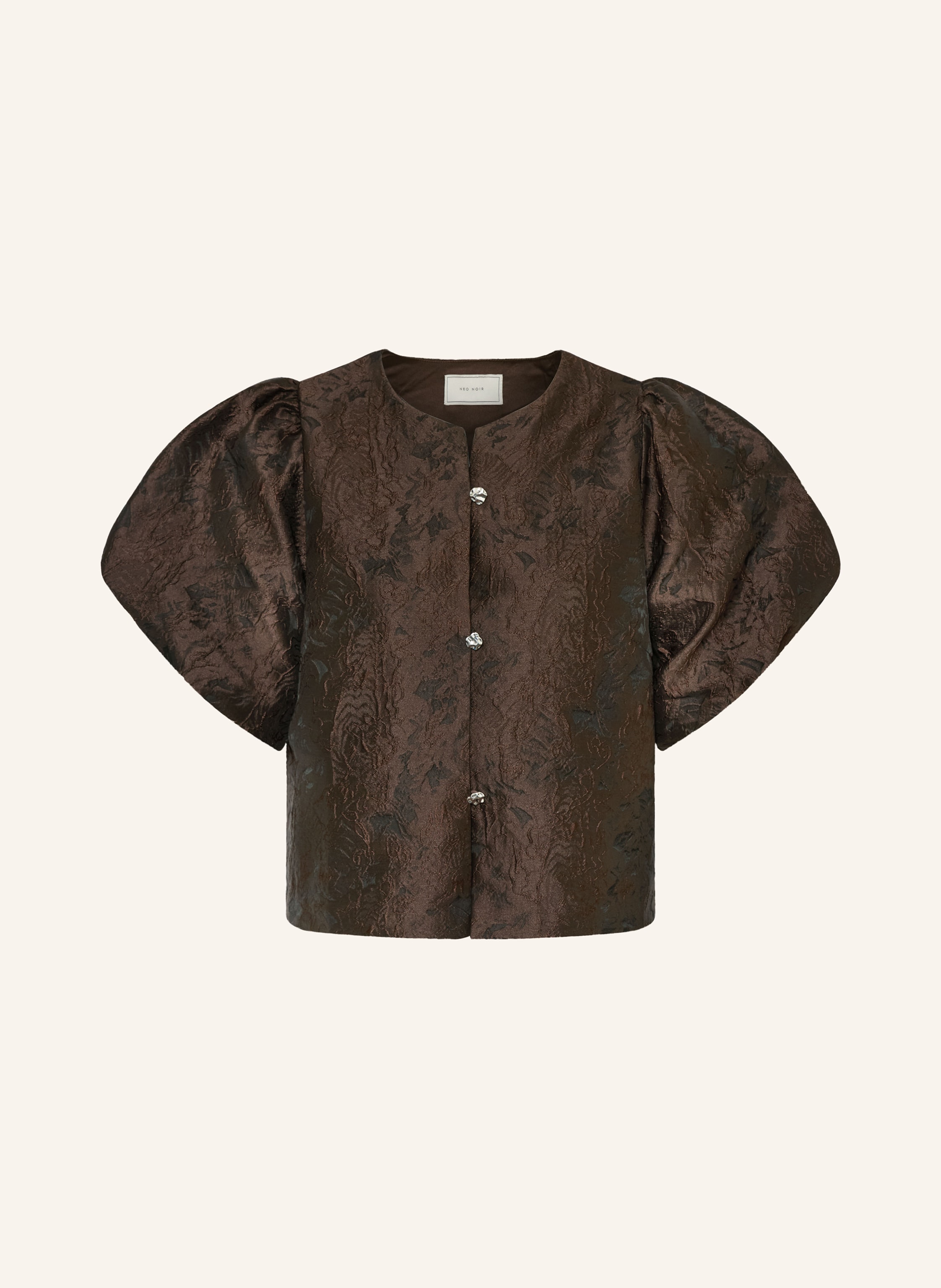 NEO NOIR Jacquard-Bluse AISA