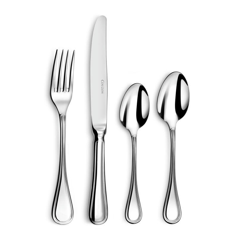 LYRIQUE - Ménagère 24 couverts en Acier Inoxydable