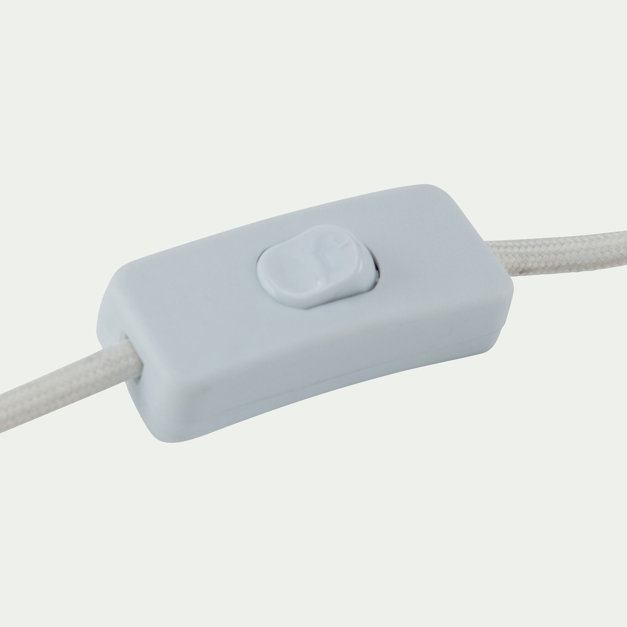 VATHIA - Pied de lampe électrifiée en bois d'hévéa D14cm - naturel