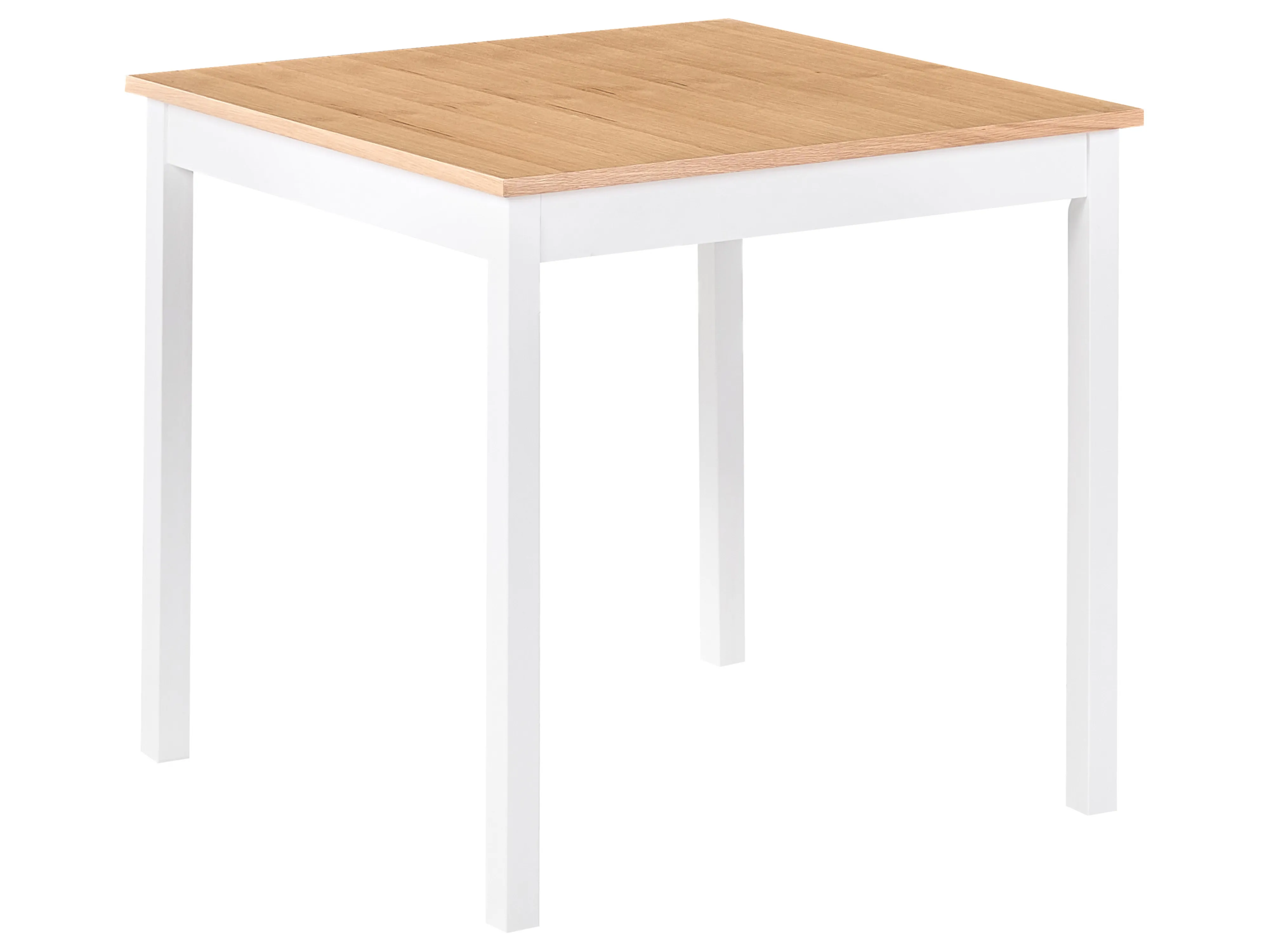 Set of 2 Dining Chairs BATTERSBY Wood White