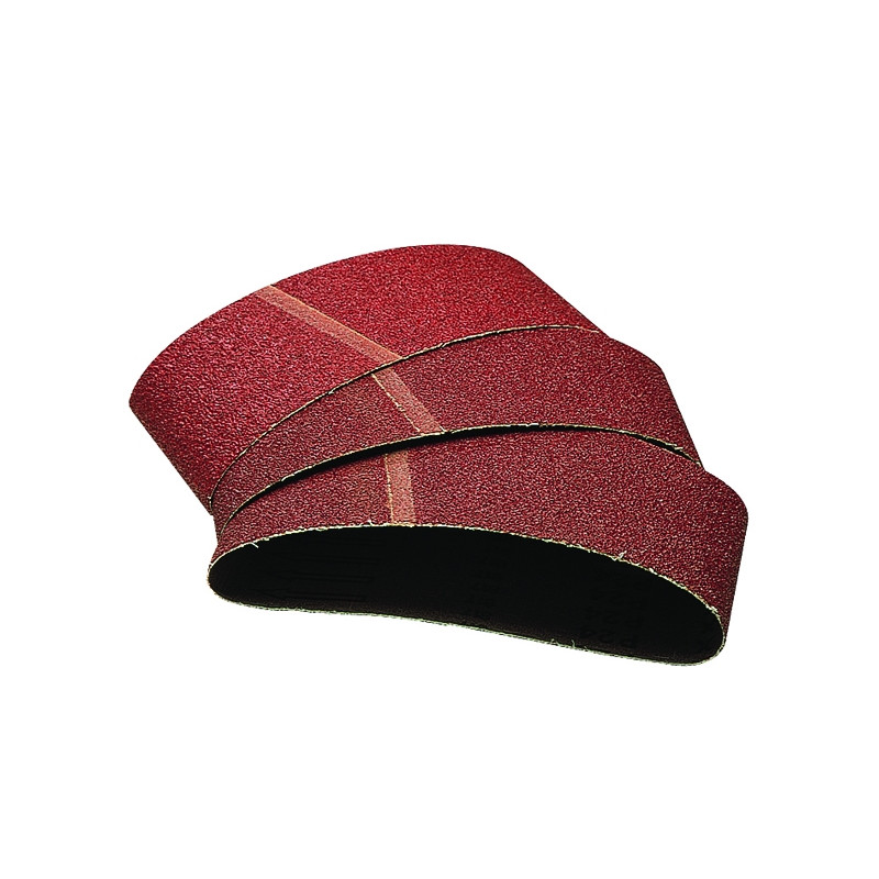 Bande abrasive G80 40 x 303 mm 3 pièces WOLFCRAFT