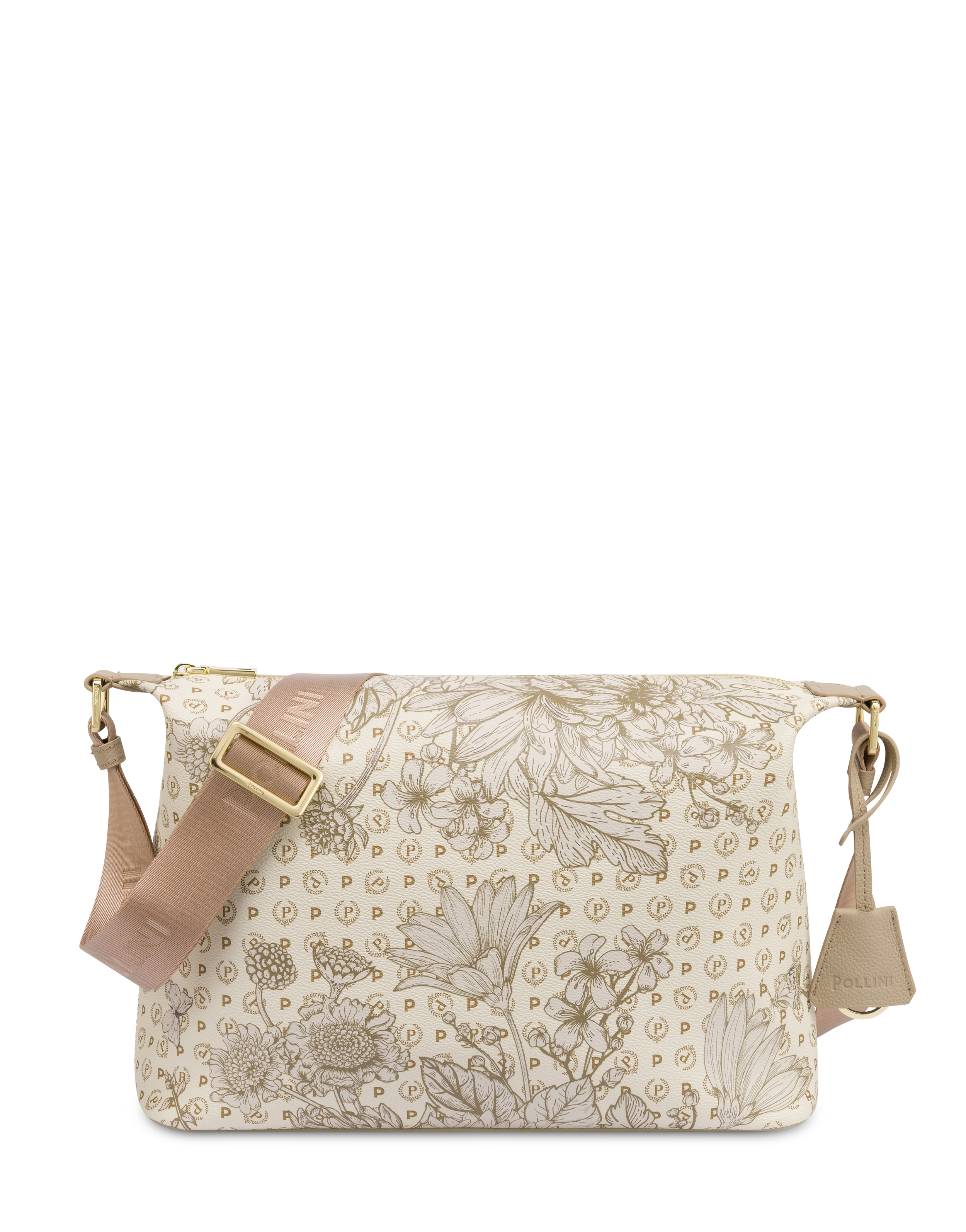 Borsa A Spalla Heritage Botanical Avorio/ghiaccio